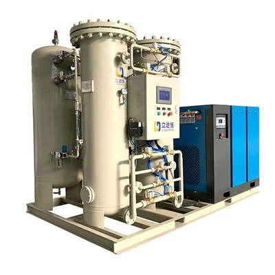 Industri PSA Oksigén Generator Achieving 99,999% Nitrogén Purity