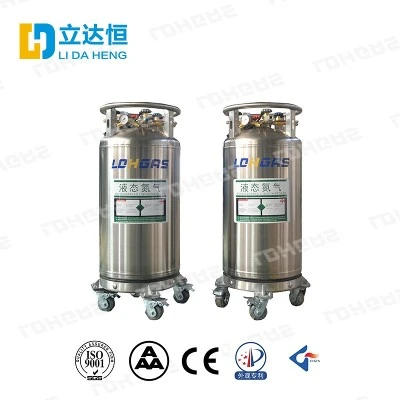 Tanghi Panyimpenan LN2 stainless steel kualitas luhur